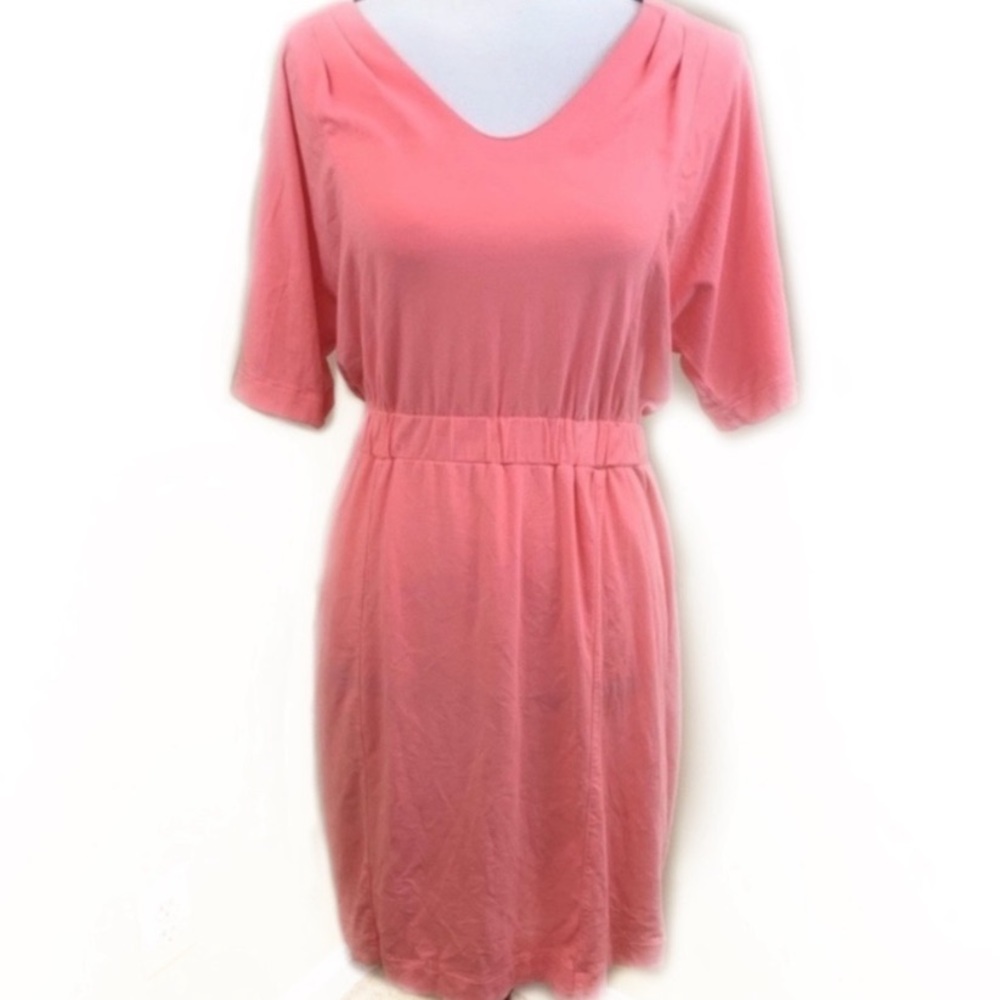 J Crew Coral/Peach Hideaway Dress